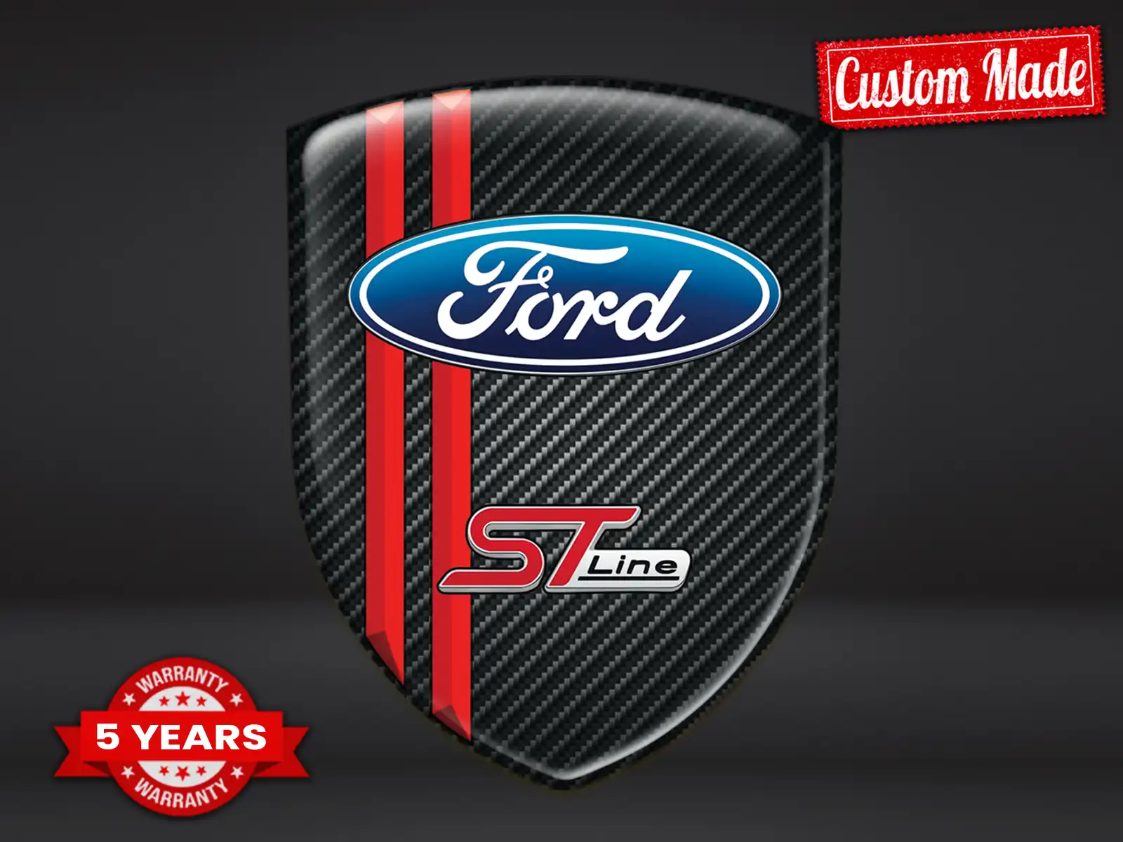 Ford Letras Pegatinas Auto Máximo Duradero Estilo Pro